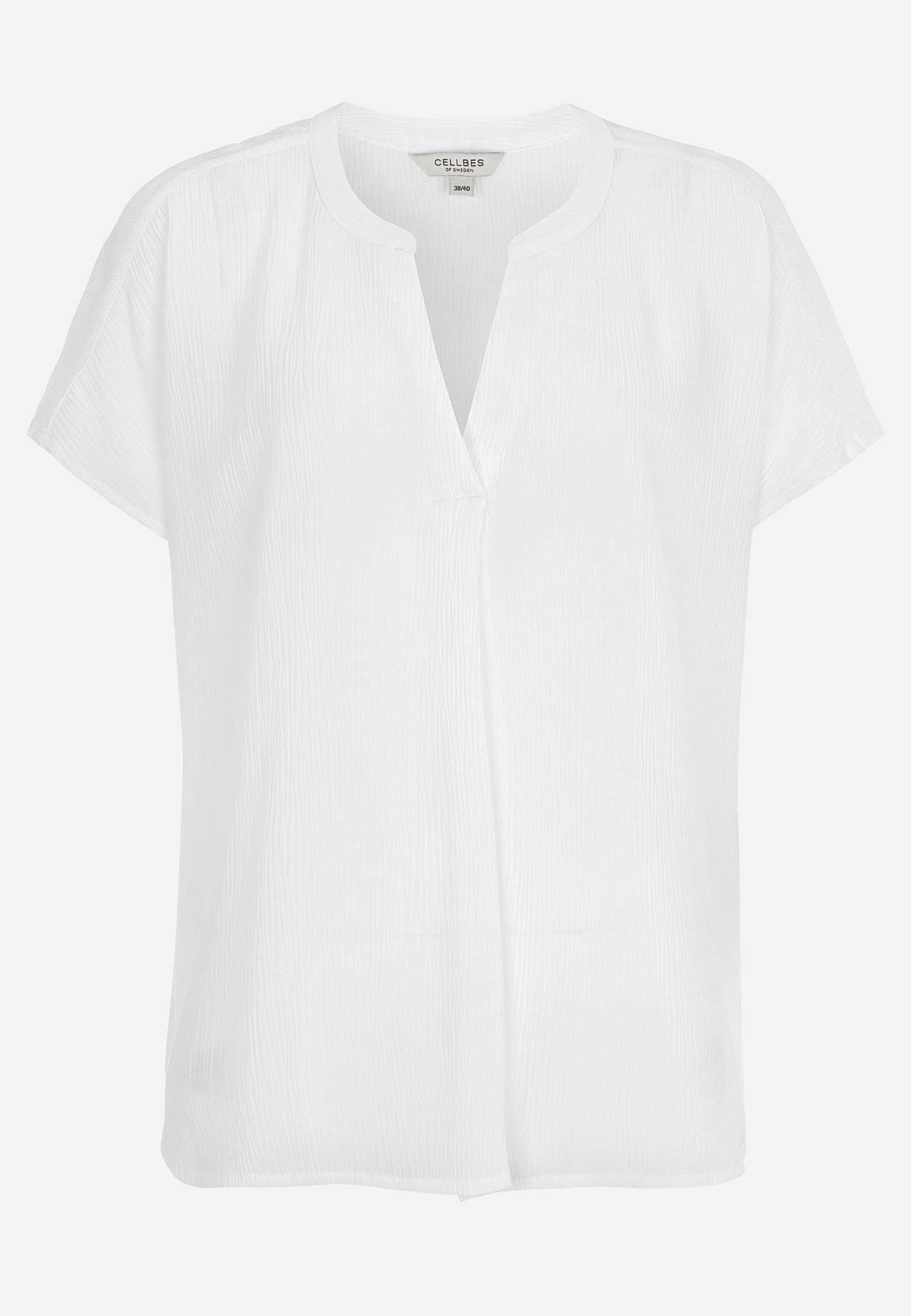 Kreppet bluse