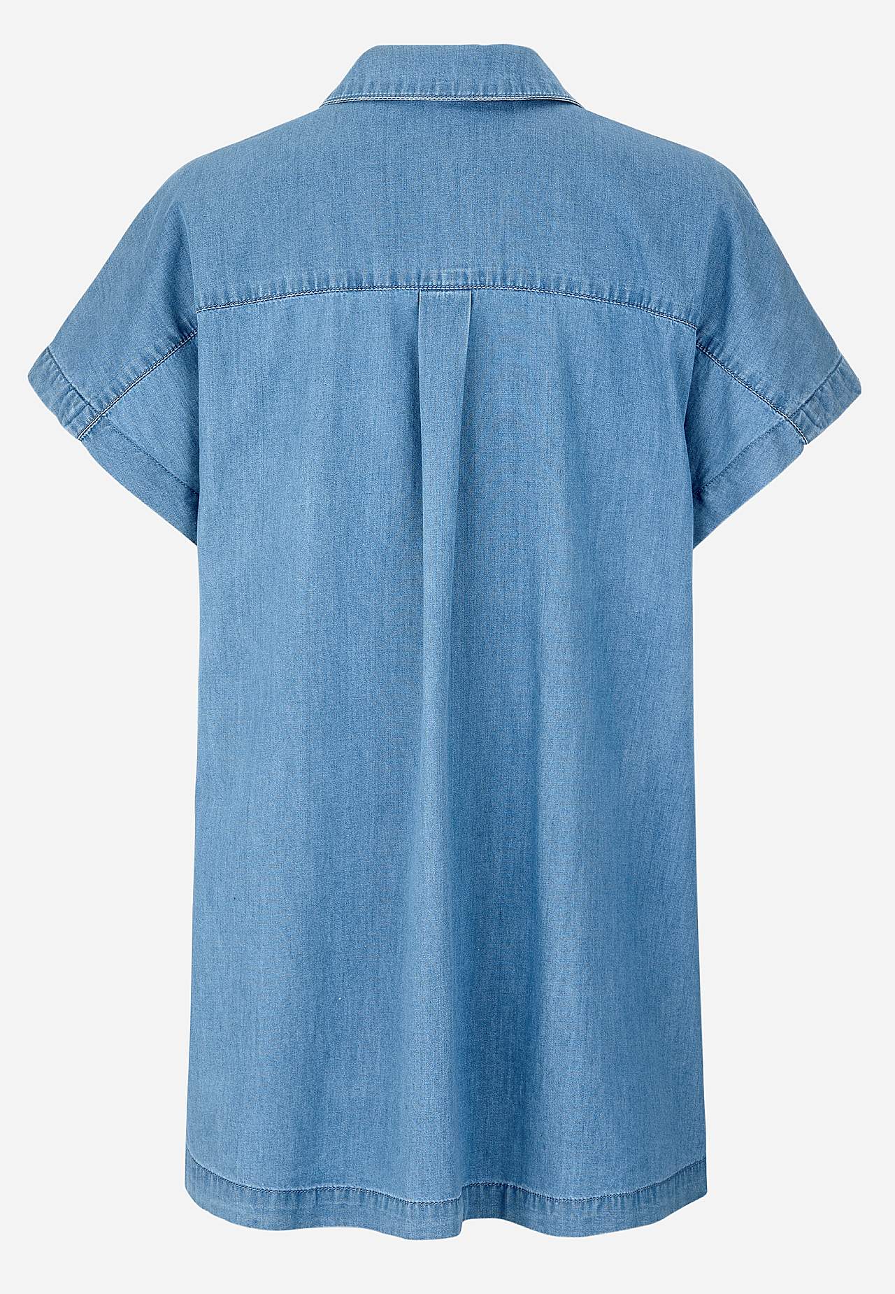 Superblød denimtunika