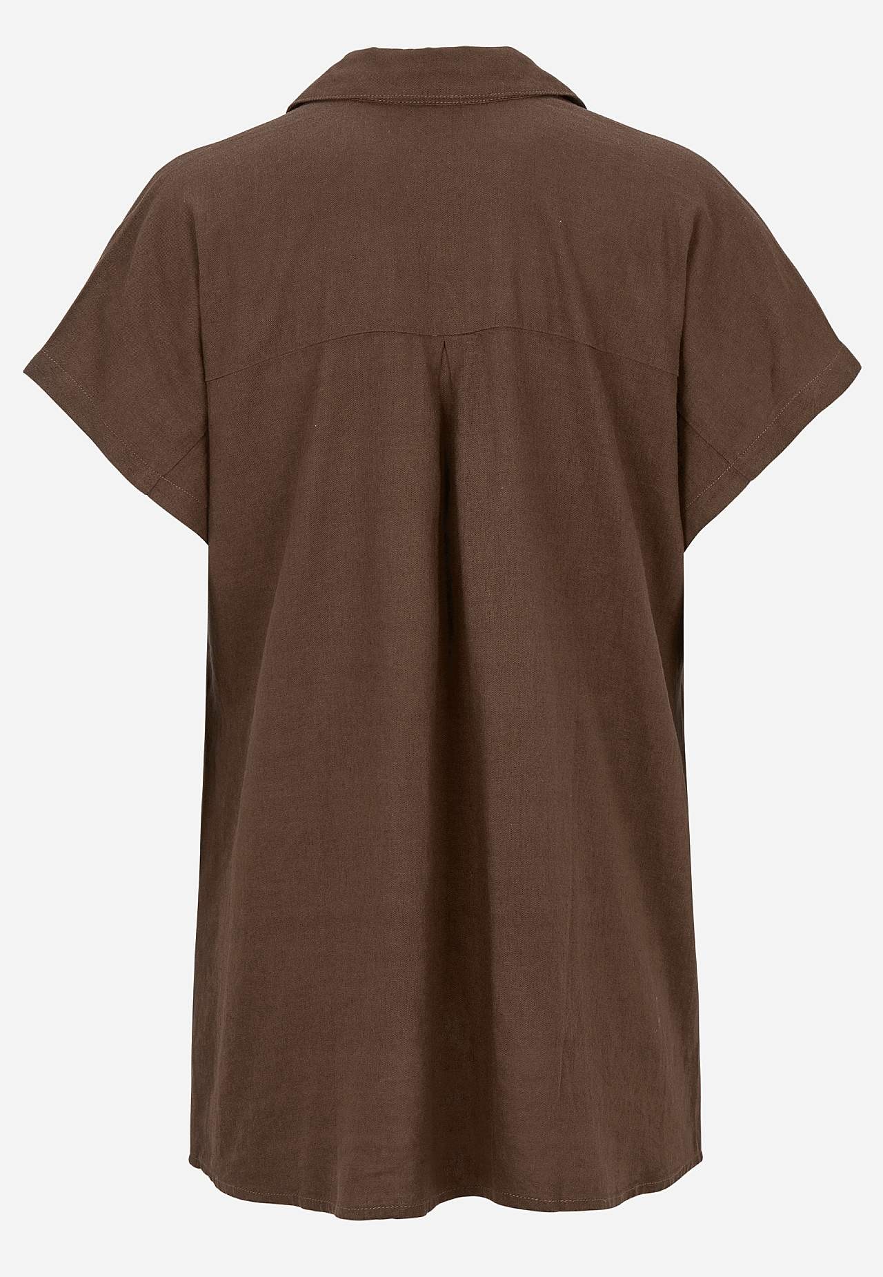 Hørtunika med lommer