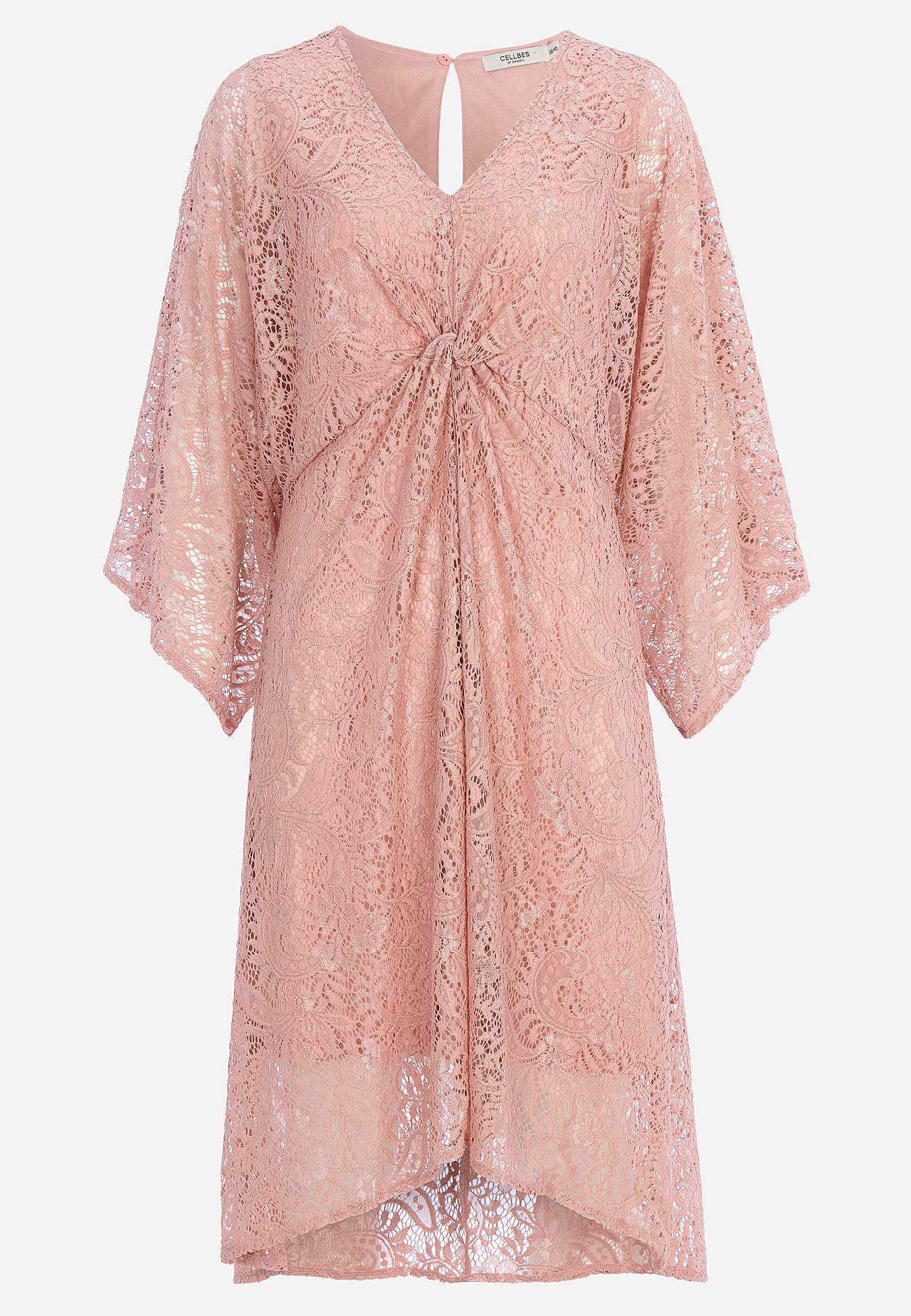 Blød, elastisk blondekjole