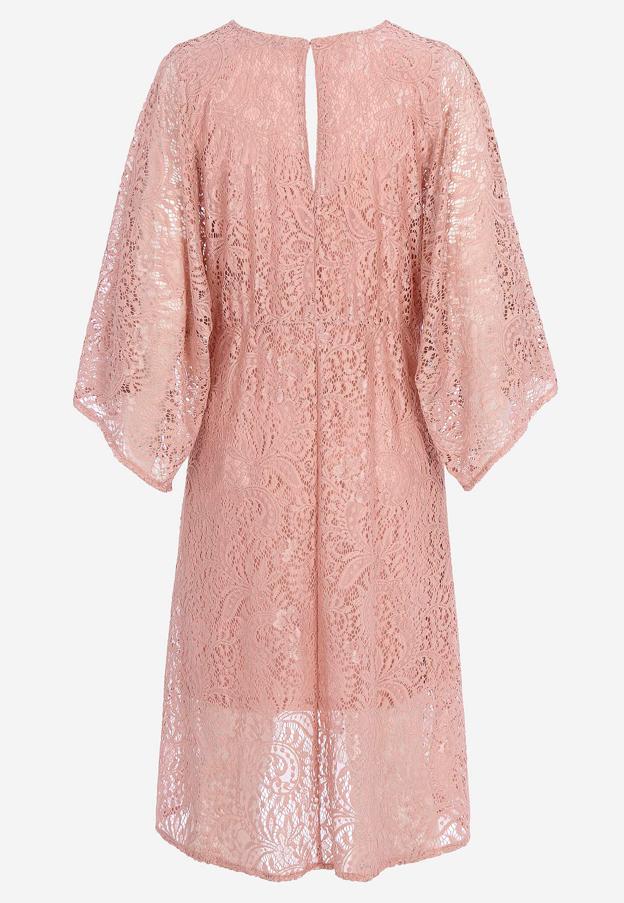 Blød, elastisk blondekjole