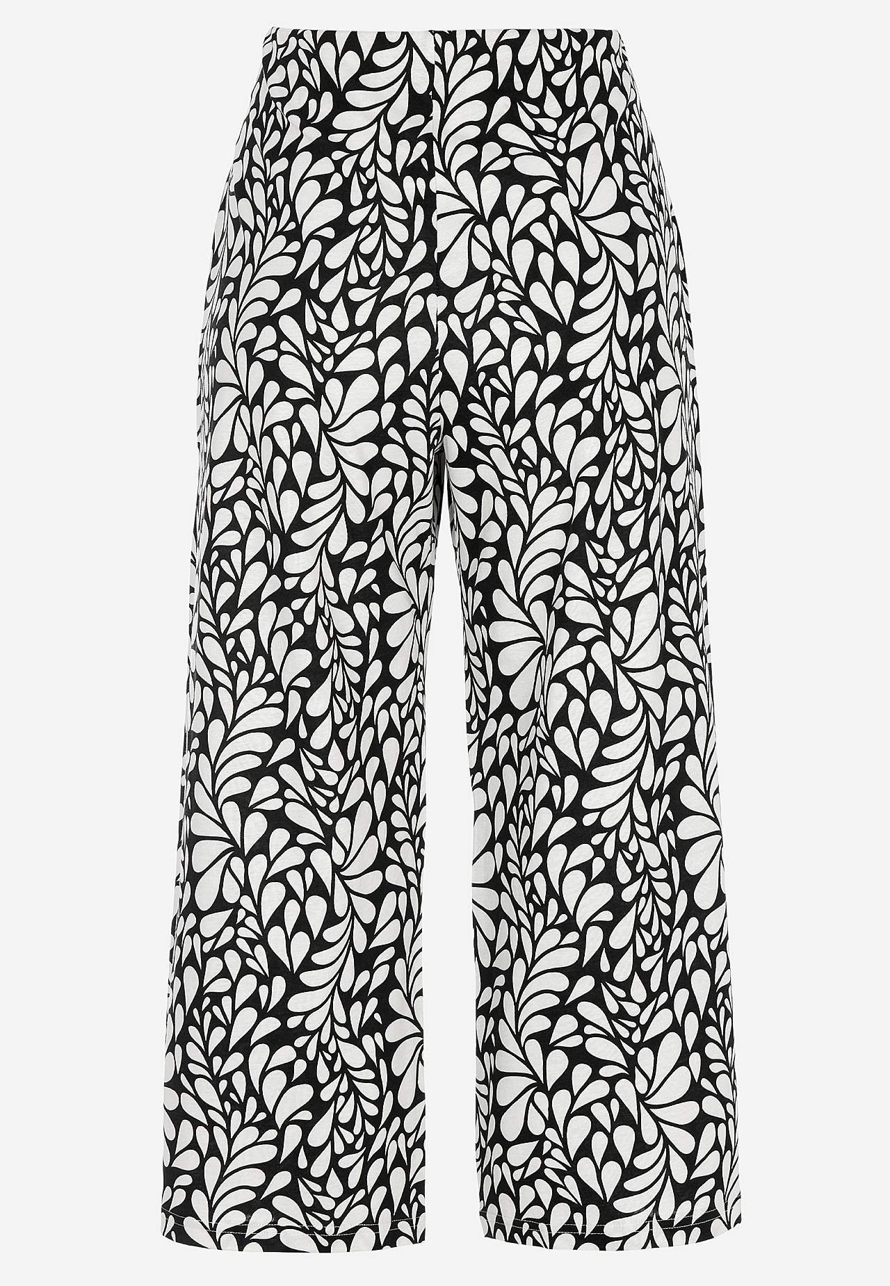 Culottebukser i jersey