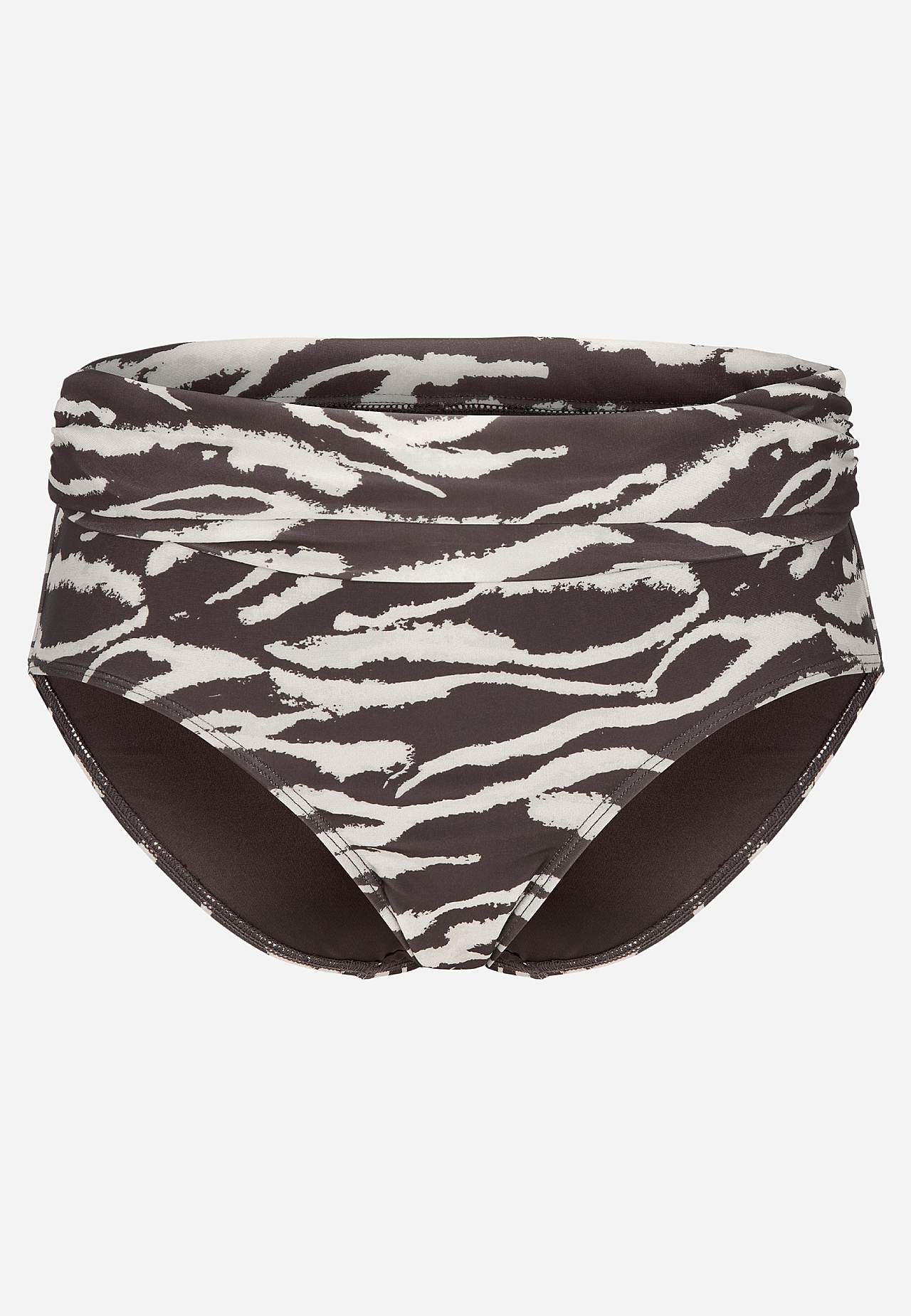 Bikinitrusse med foldbar kant ved taljen Amalfi