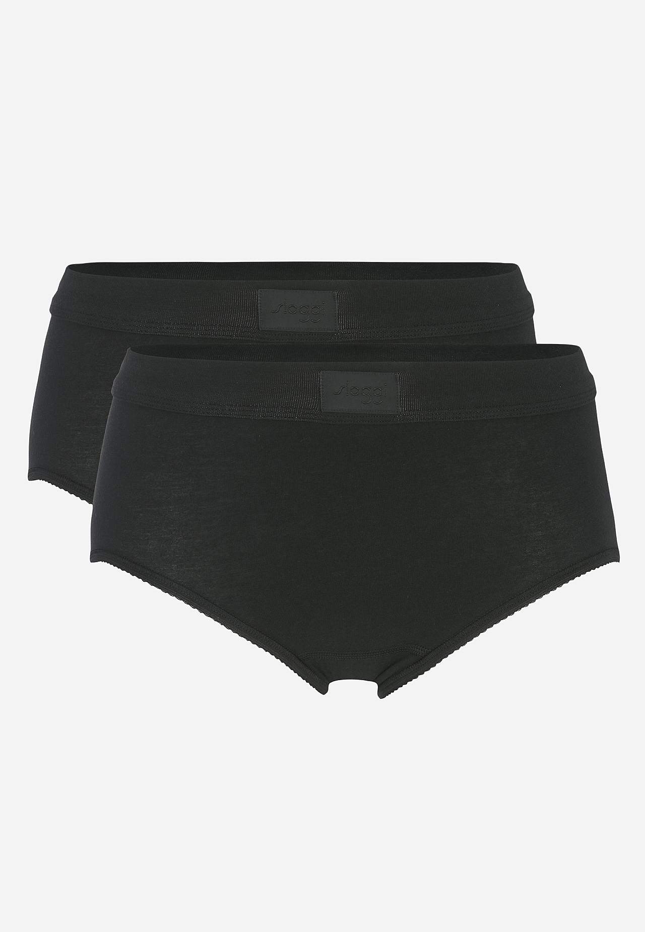 Blød maxitrusse i bomuld Double comfort 2-pack billede