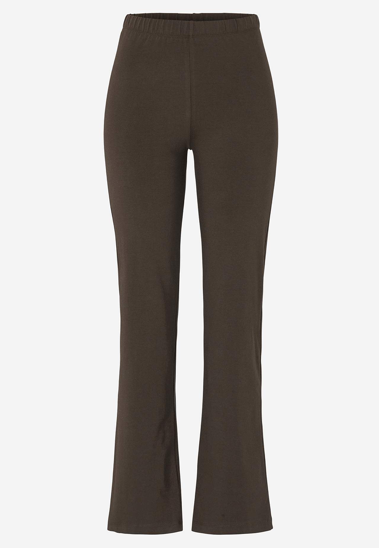 Jerseyleggings med en bootcut