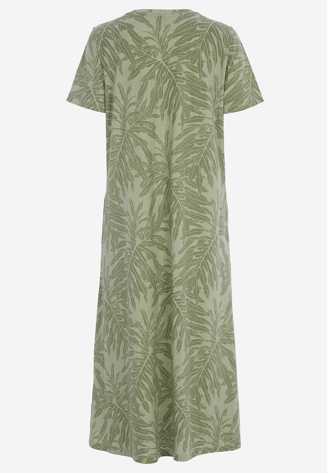 Kjole i økologisk bomuld med lommer