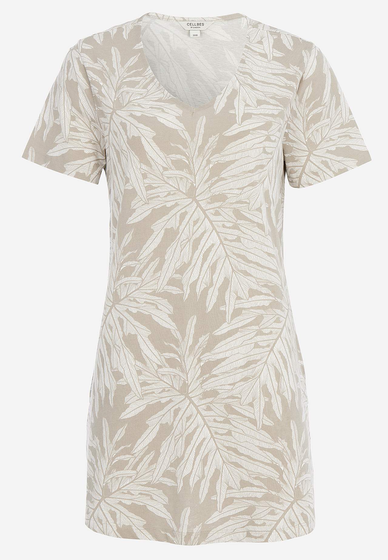 Tunikatop i økologisk bomuld med lommer