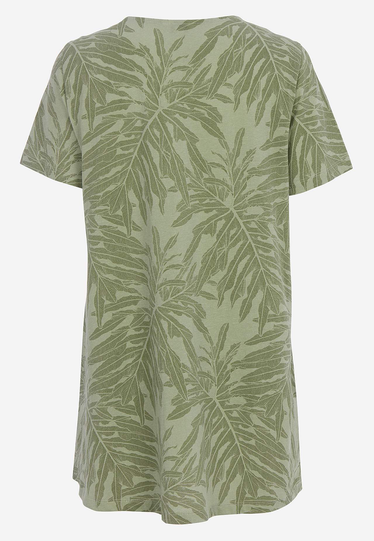 Tunikatop i økologisk bomuld med lommer