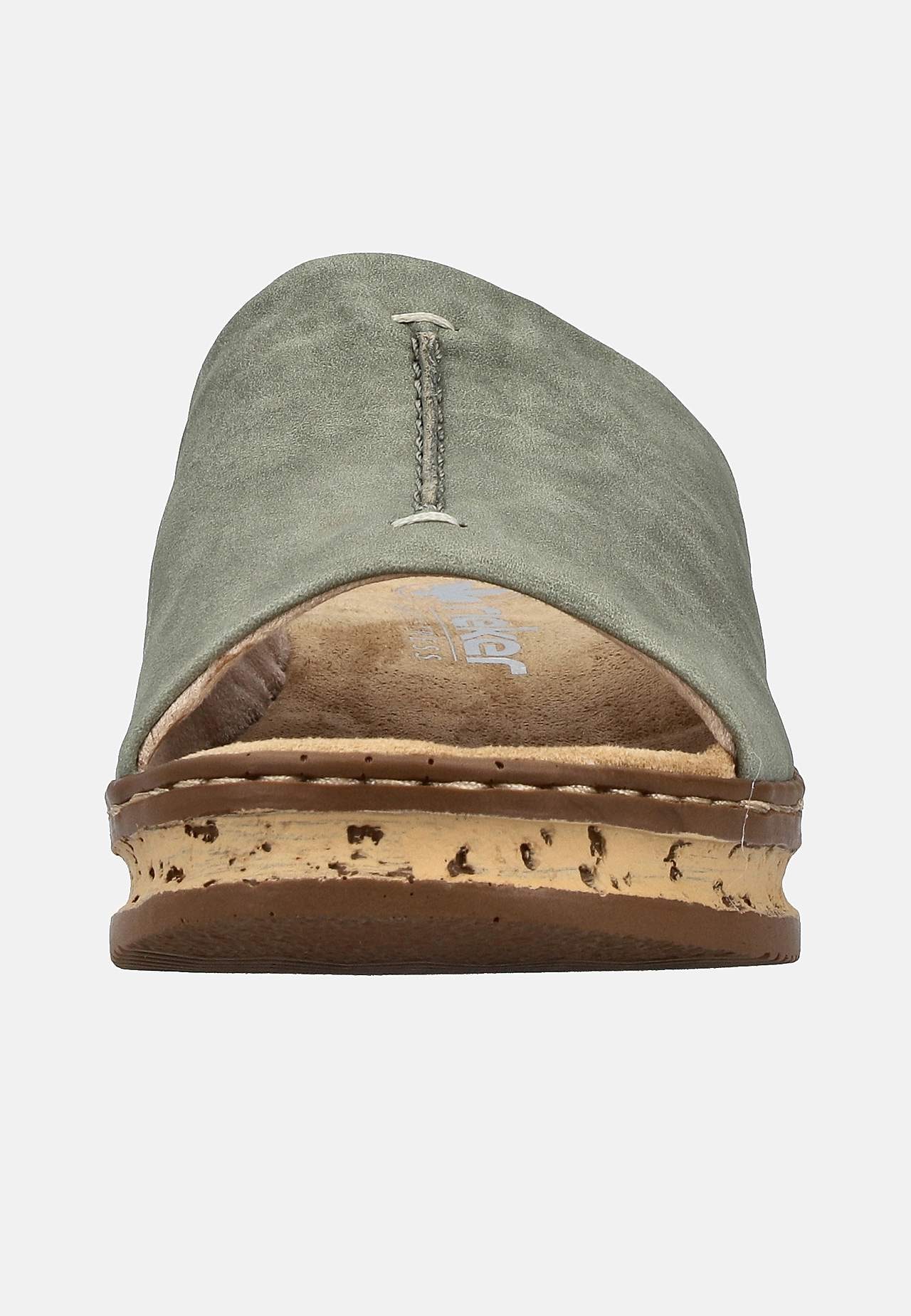 Sandal med en bred rem og slippers