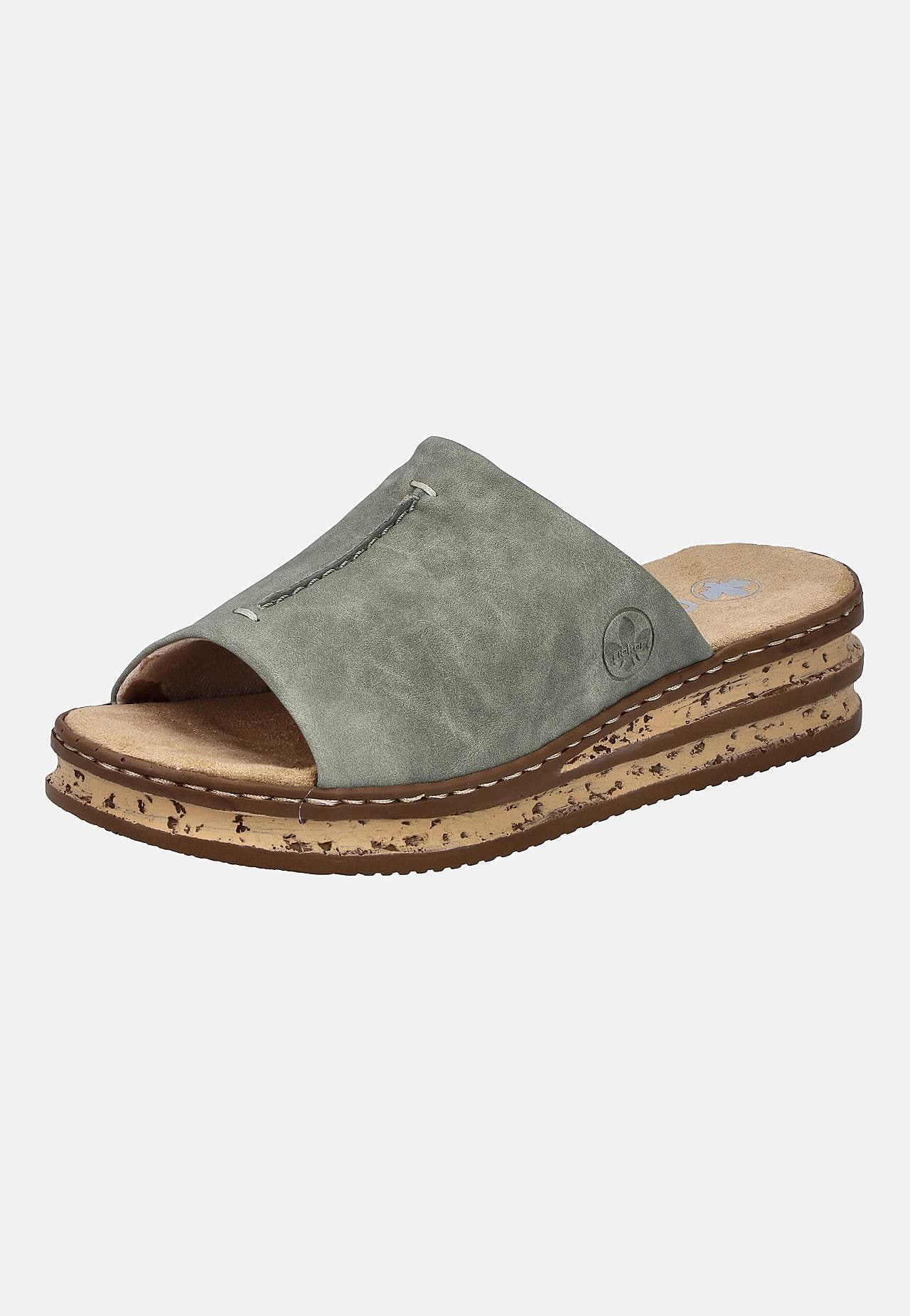 Sandal med en bred rem og slippers