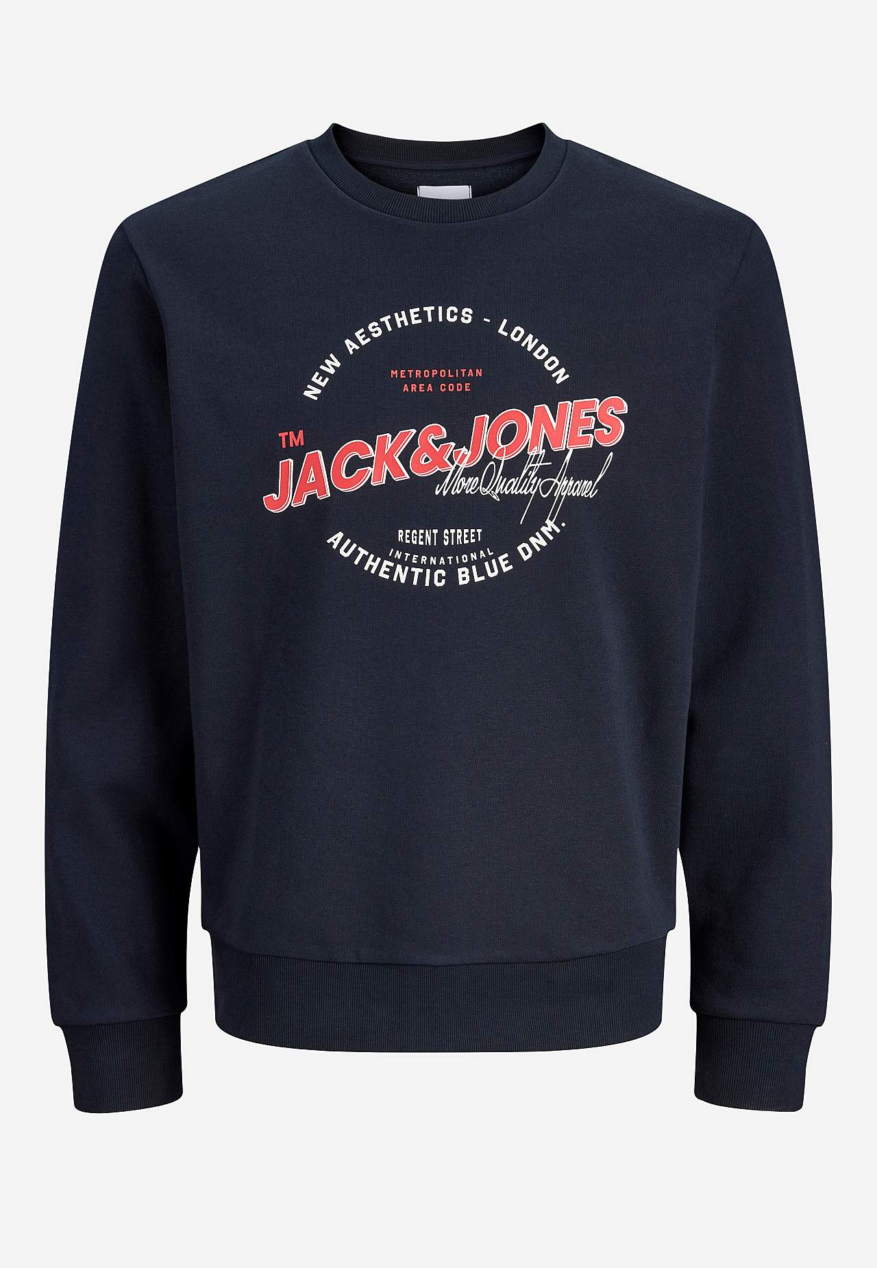 Hættetrøje med tryk