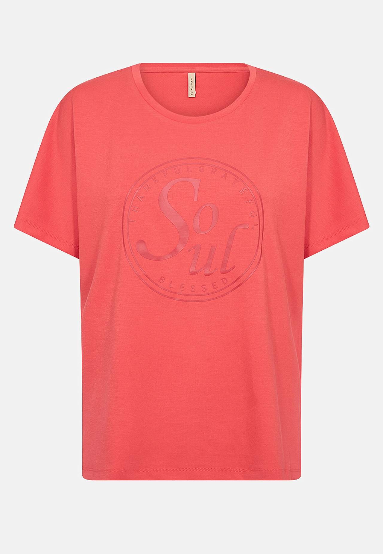 Superblød t-shirt med tryk