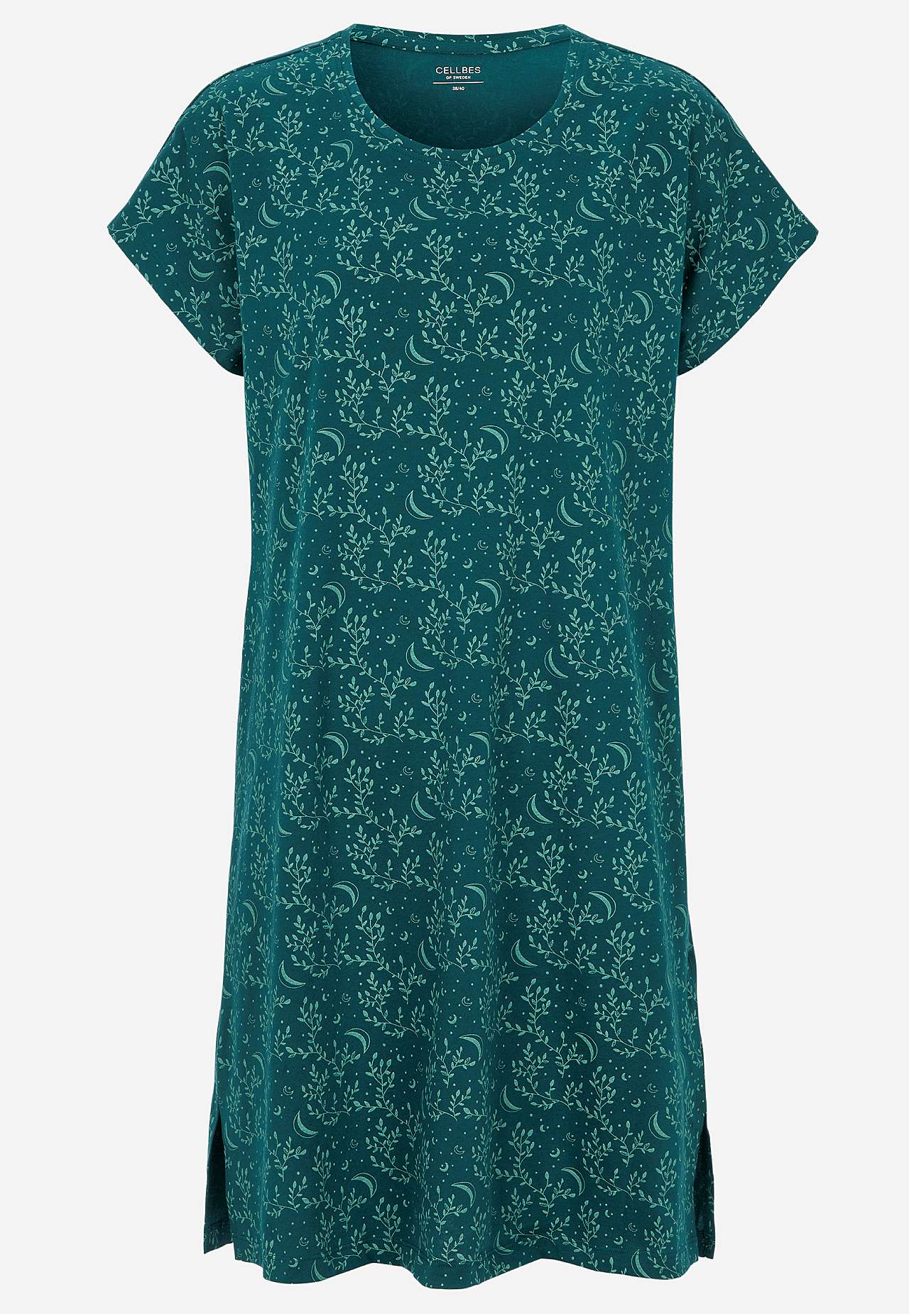 Kortærmet trikot-natkjole